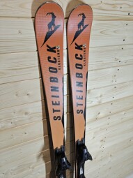 LYŽE STEINBOCK KLOSTERS ORANGE LIMITED EDITION --SWISS MADE-- 170CM 